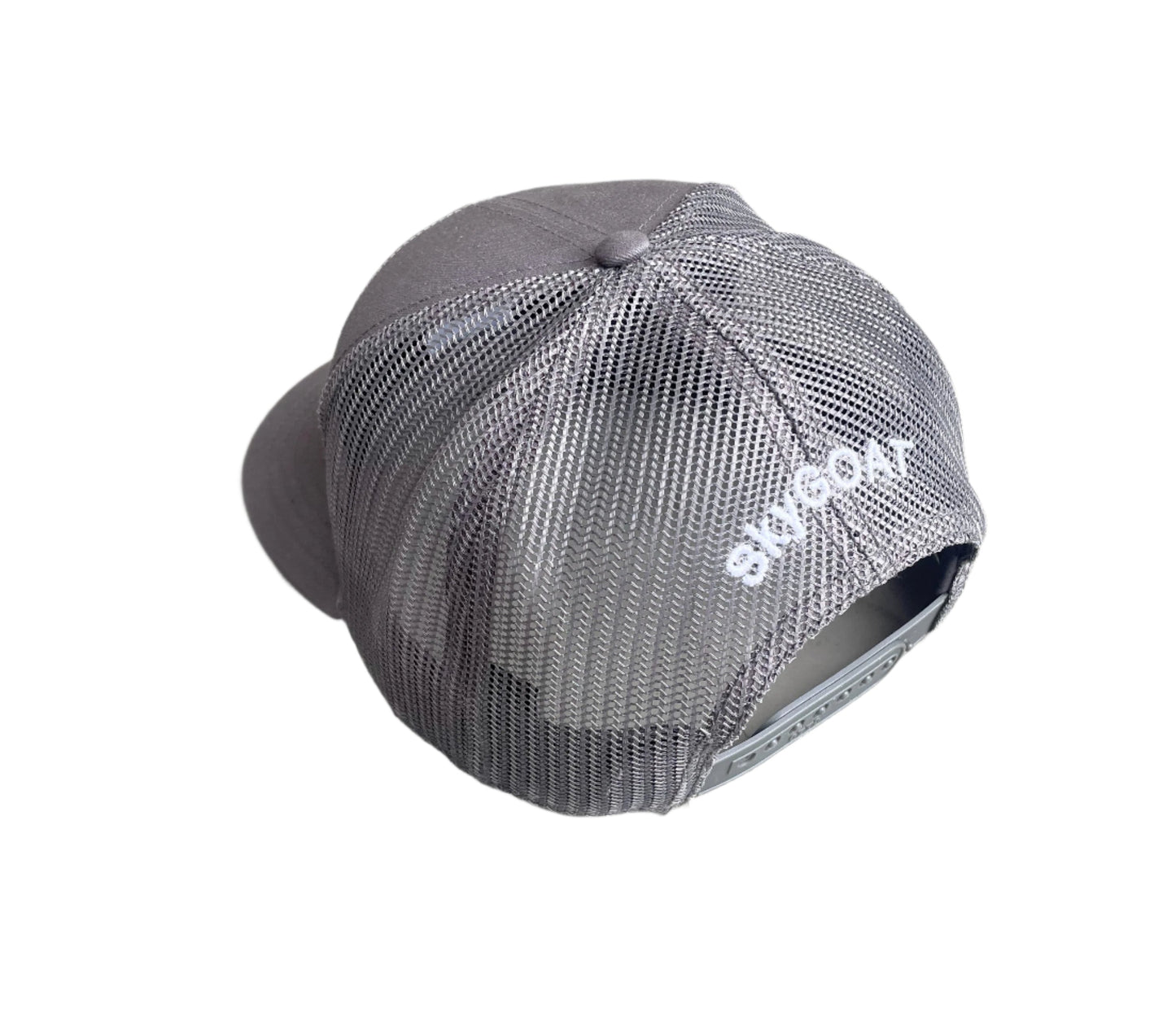 Flat Bill Trucker Hat Mesh Back