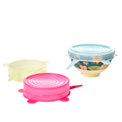 Silicone Lid for Small Melamine Bowl | Hot Pink
