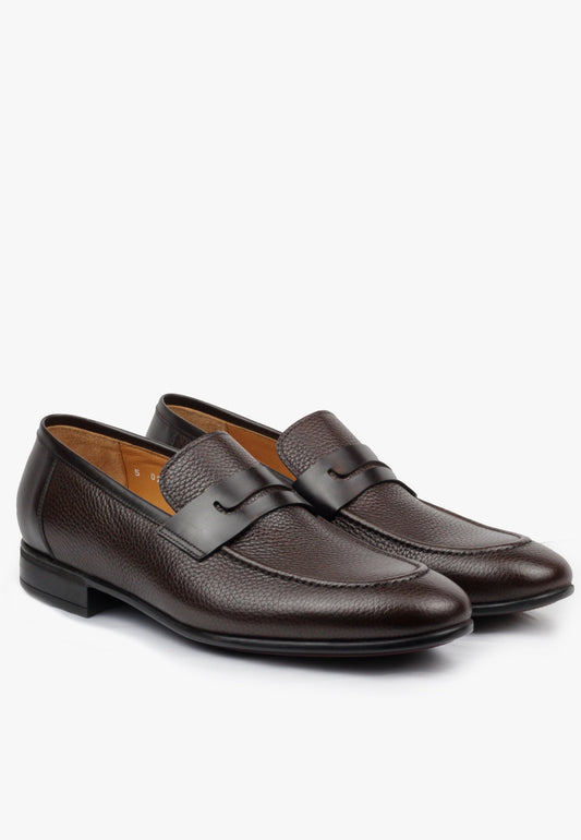 Sepol Lusso Men's Loafer Brown