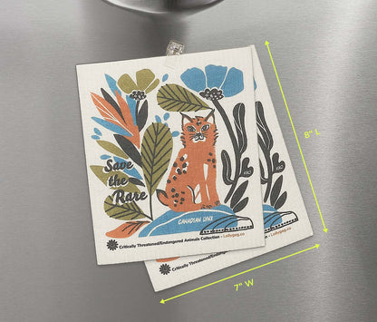 The Canadian Lynx Swedish Dishcloth Sets