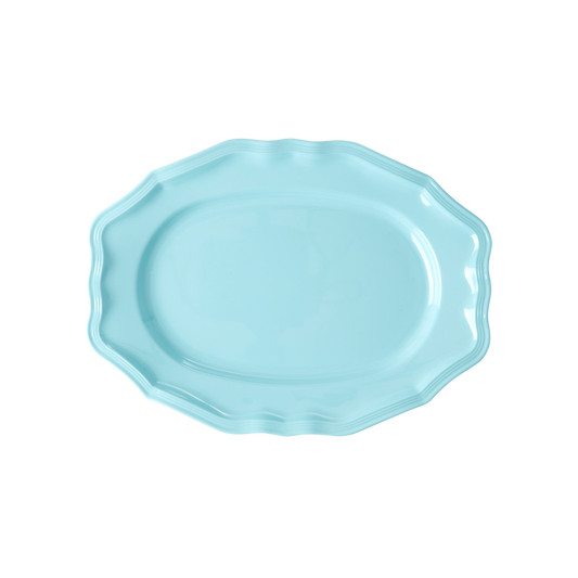 Melamine Serving Dish in Artic Blue - Small