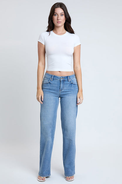 Women's Brittany Low Rise Wide Leg Jeans