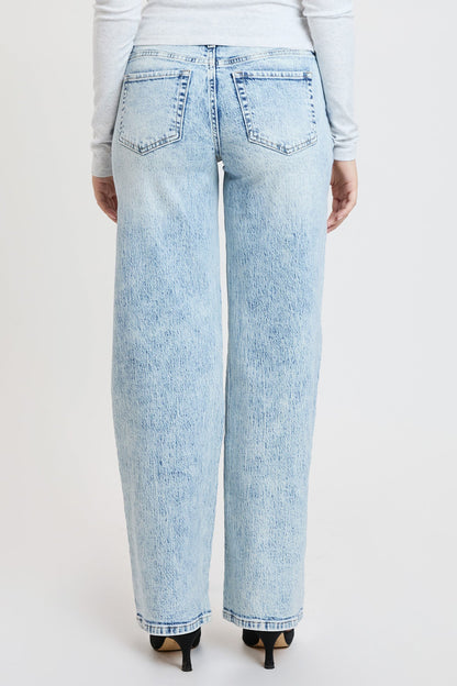 Women's Luxe Brittany Low Rise Wide Leg Jeans