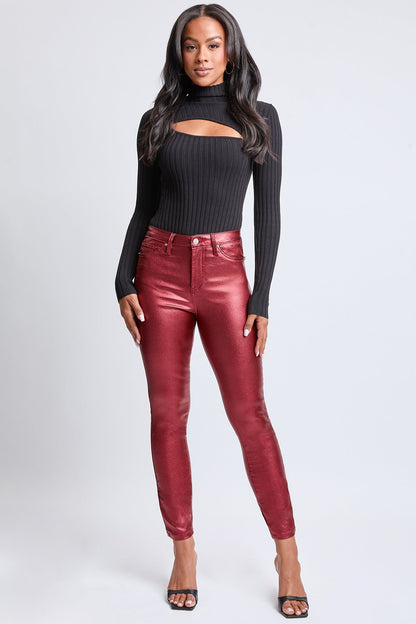 Women's Hyperstretch Skinny Metallic Pants