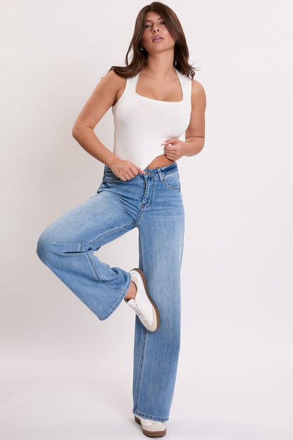 Women's Luxe Bella High Rise Wide Leg Jeans