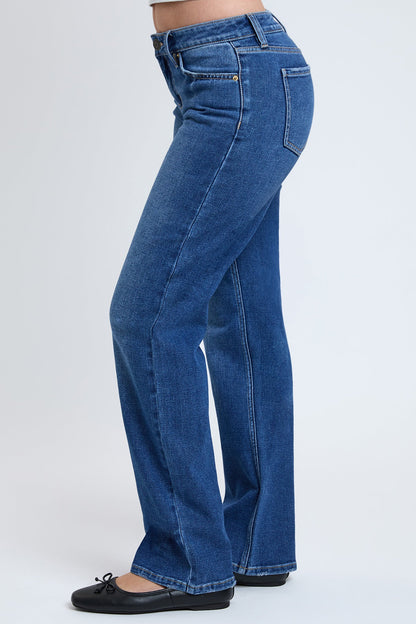 Women's Maddy Mid Rise Straight Leg Jeans