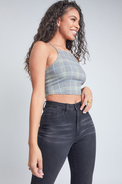 Women's  Flare Jeans With Shadow Side Panel