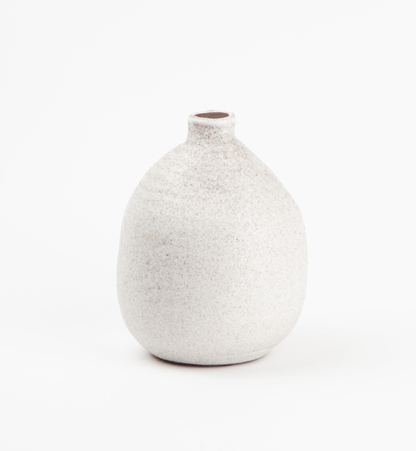 Distressed Terracotta Vase with Glaze