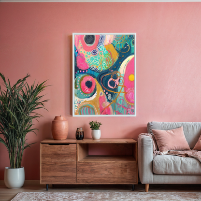 Canvas Print: "Psychedelic Rhapsody"