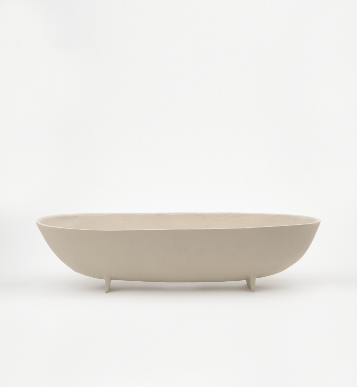 Large Ivory Rockform Dish