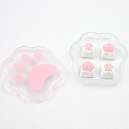 Cat Paw Keycaps 4 Piece Set