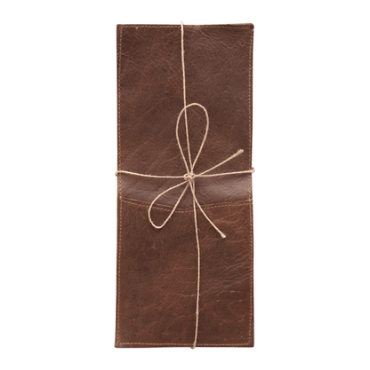 Leather Cutlery Sleeve