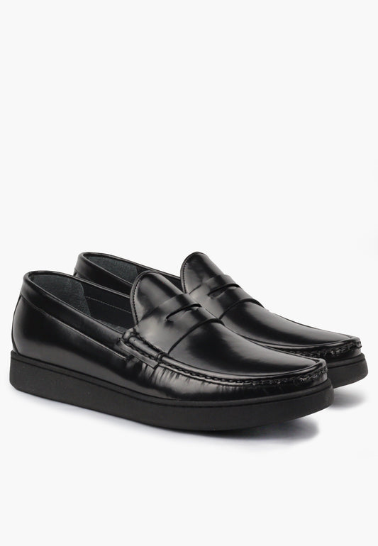 Sepol Metropolitan Men's Loafer Black