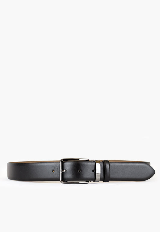 Sepol Oxford Men's Belt Black