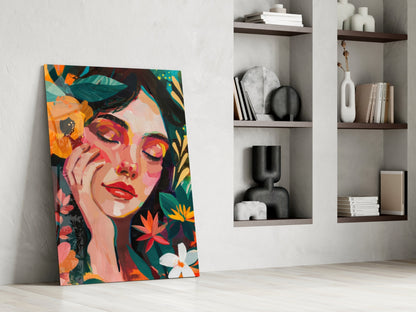 Spring Beauty Glass Wall Art || Designer Collection