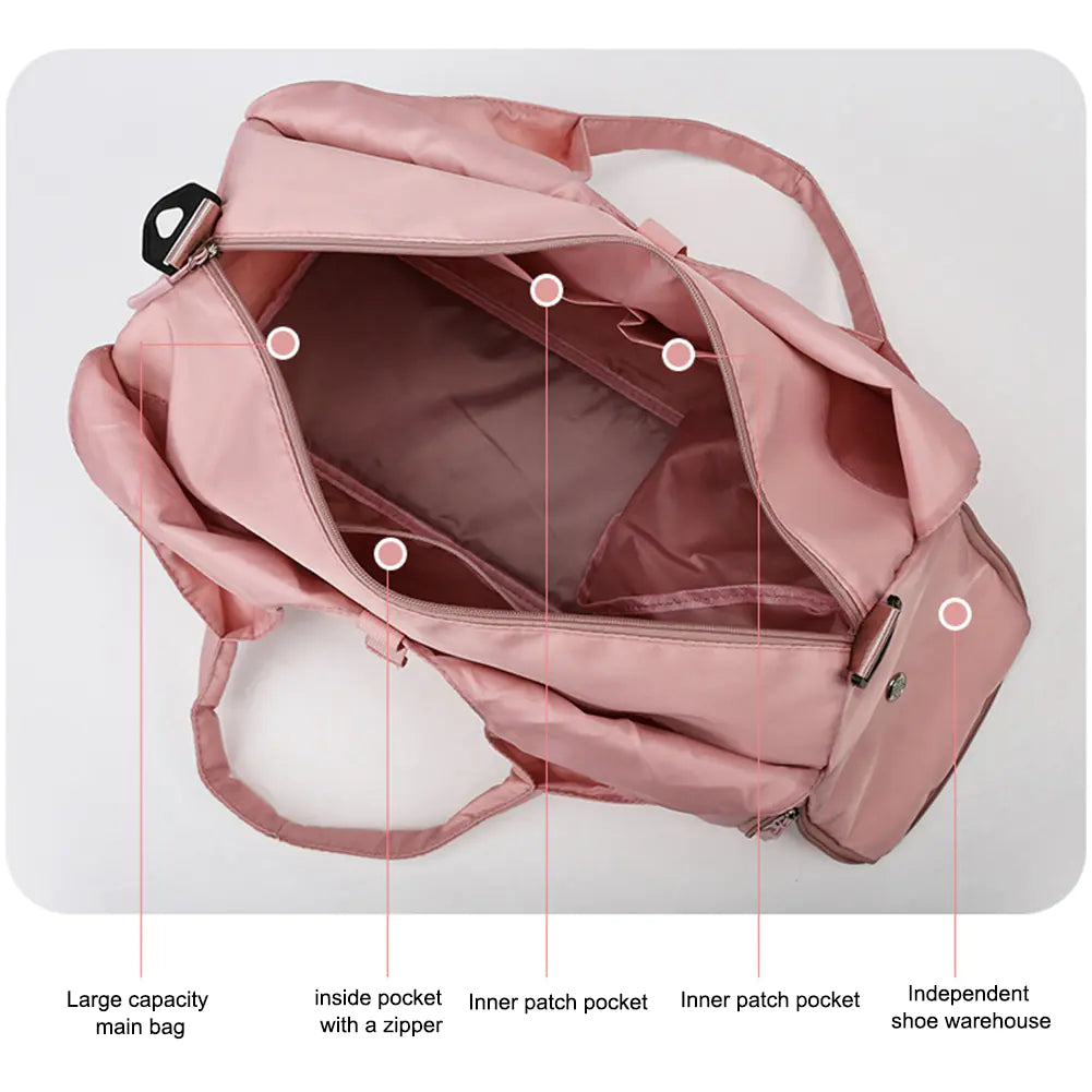 Waterproof Women's Fitness Training and Travel Bags