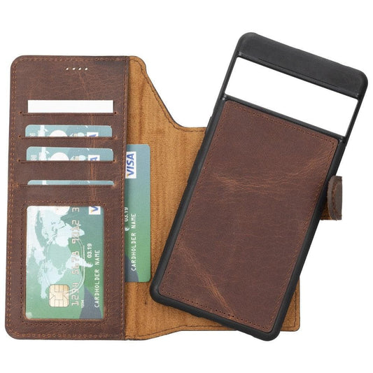 Magic Google Pixel 7 Detachable Leather Wallet Case