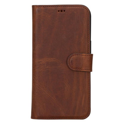Magic iPhone 15 Pro Max Detachable Leather Wallet Case