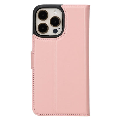 Magic iPhone 15 Pro Max Detachable Leather Wallet Case