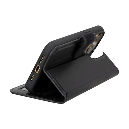 Magic iPhone 15 Pro Max Detachable Leather Wallet Case