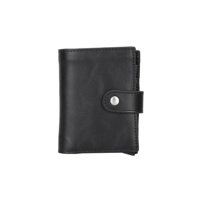 Palertag Zip Mechanical Leather Card Holder with AirTag Slot