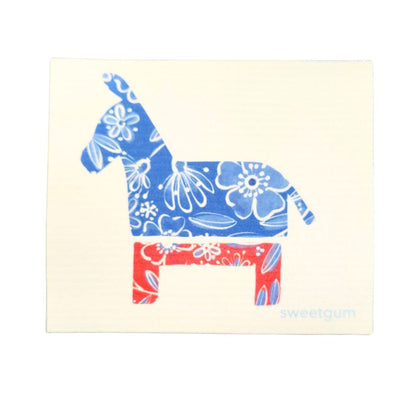 Bipartisan Donkey & Elephant Swedish Dishcloth Set |  Red, White & Blue