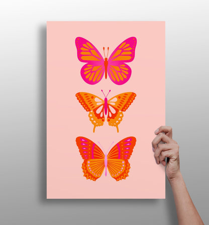 Butterflies Aluminum Print