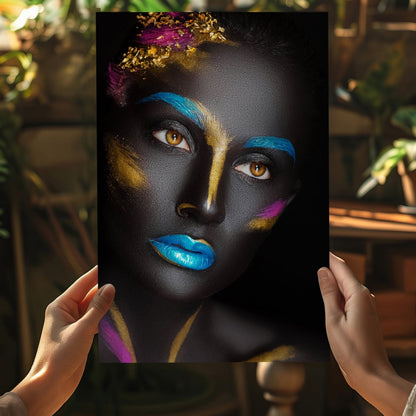 Woman Aluminum Print