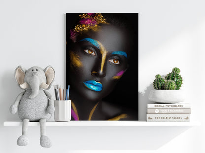 Woman Aluminum Print