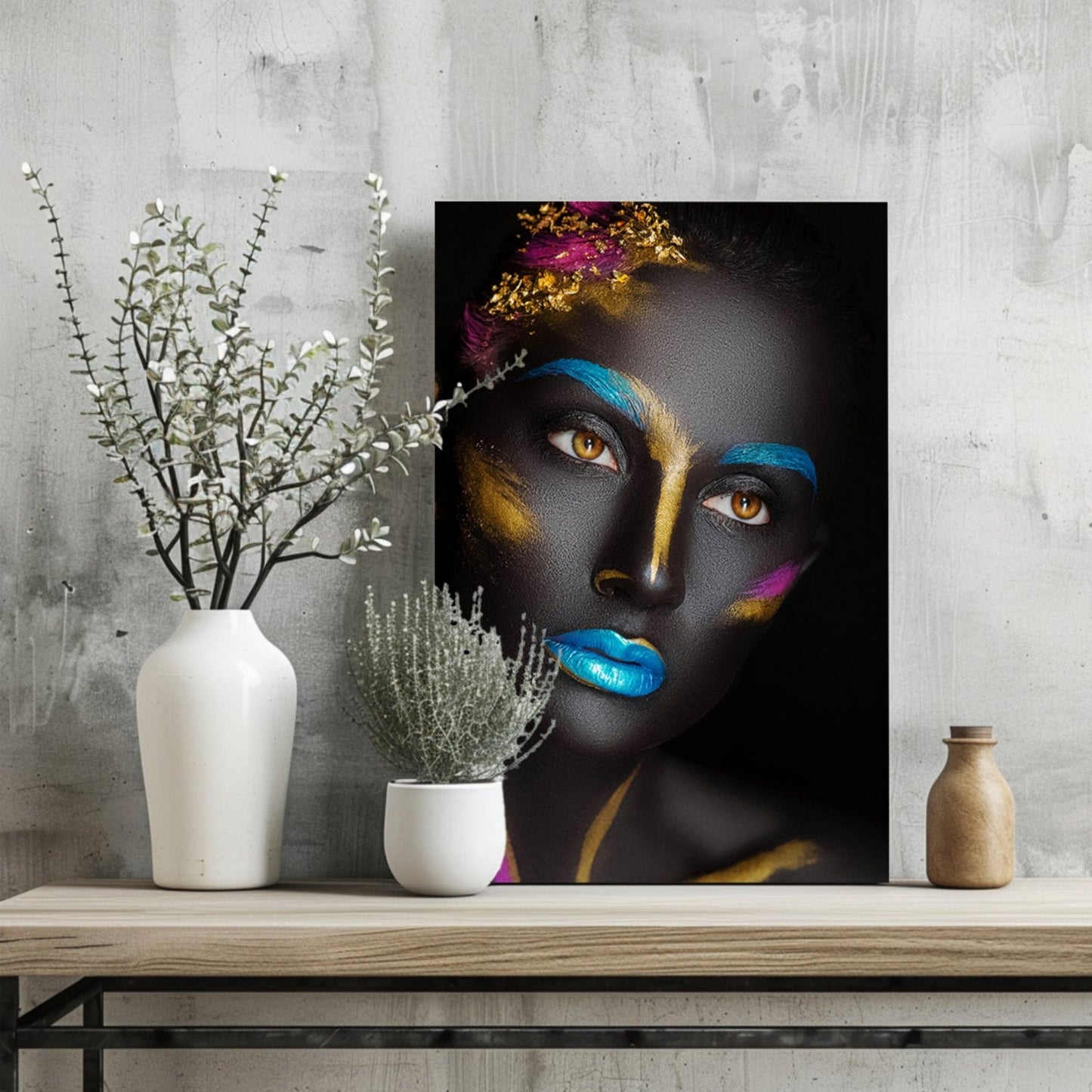 Woman Aluminum Print