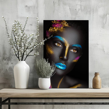 Woman Aluminum Print