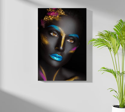 Woman Aluminum Print