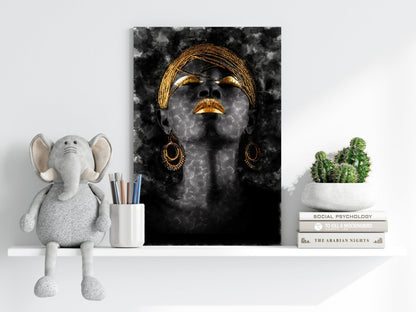 Woman Aluminum Print