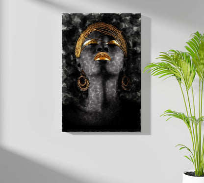 Woman Aluminum Print