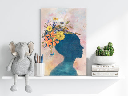 Woman Aluminum Print