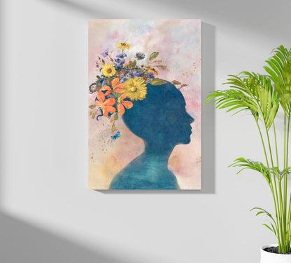 Woman Aluminum Print