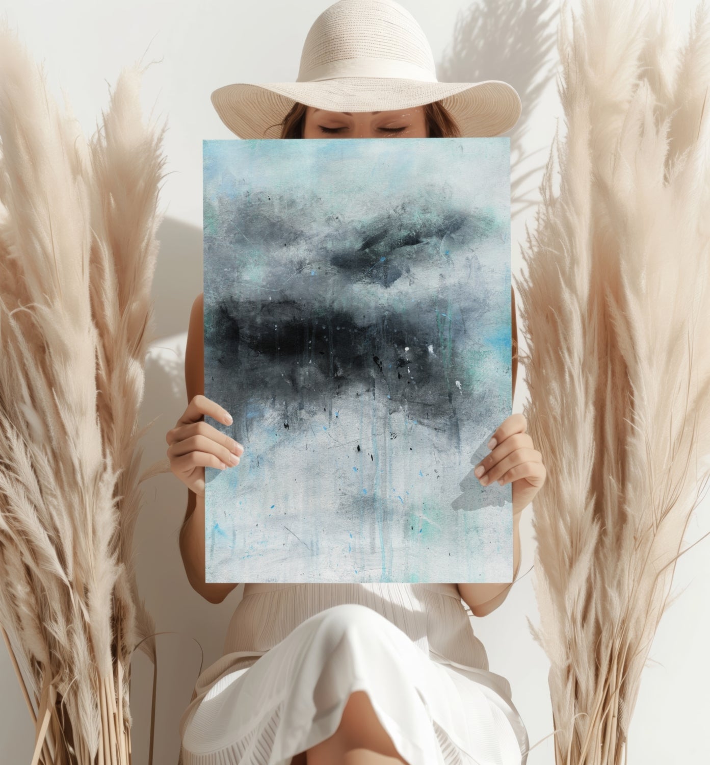 Abstract Aluminum Print