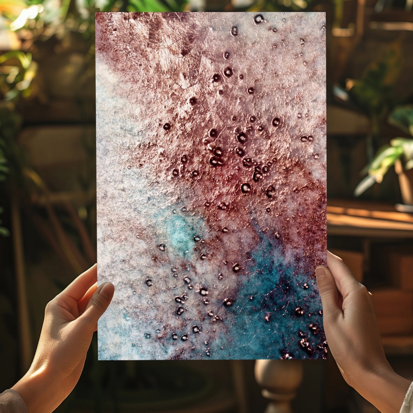 Abstract Aluminum Print