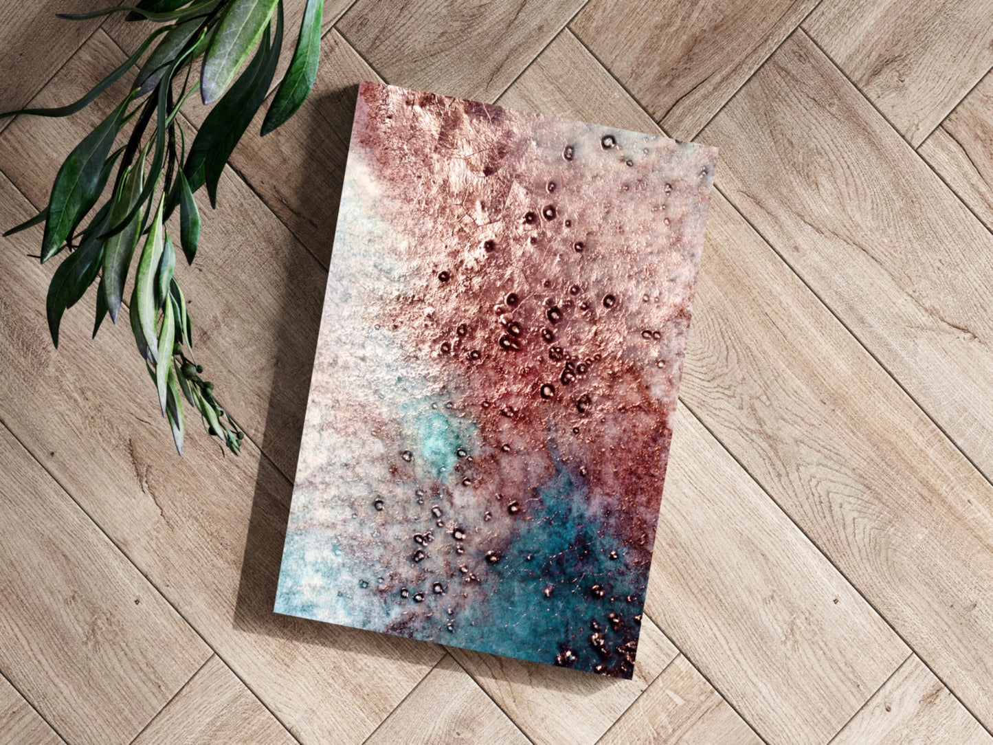 Abstract Aluminum Print