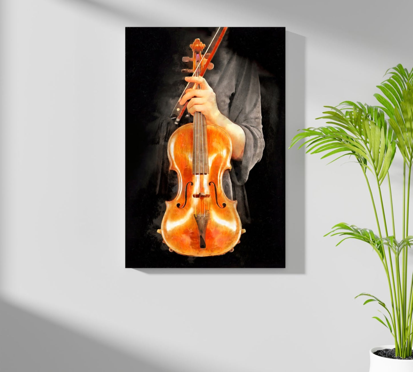 Violine Aluminum Print