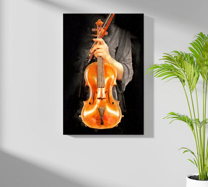 Violine Aluminum Print