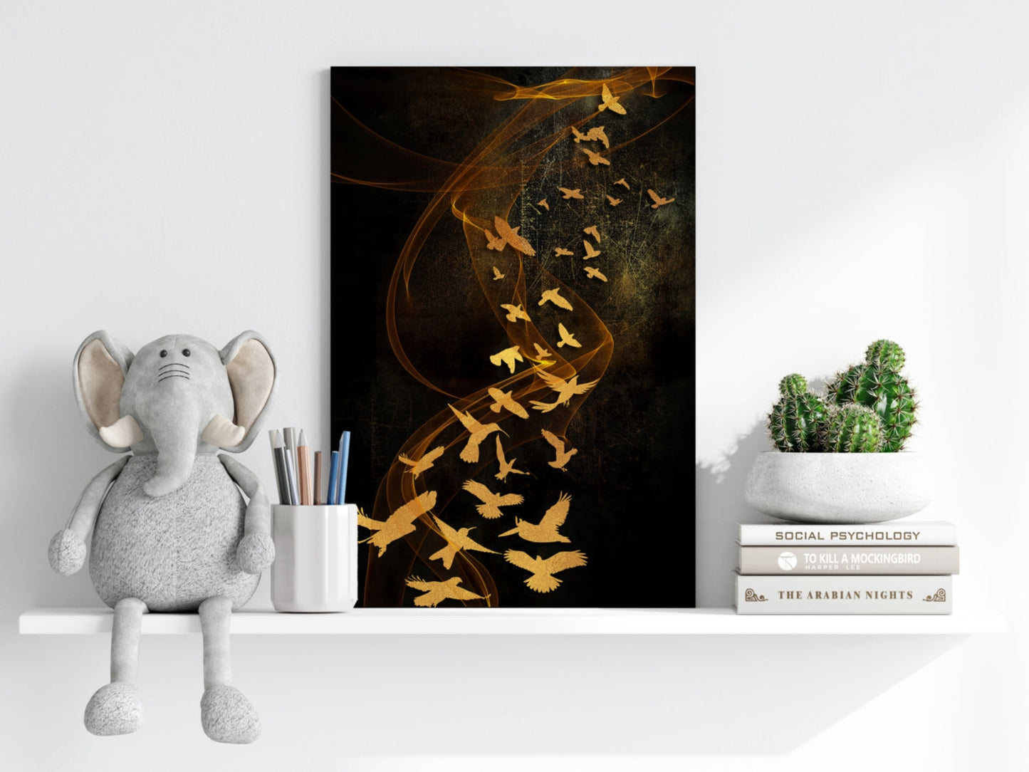 Birds Aluminum Print