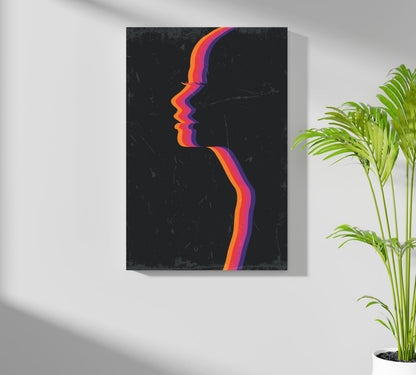 Faces Aluminum Print