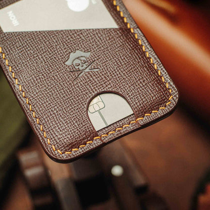 Minimalist Leather Wallet - Boatswain v4 | Slim Card Holder | EDC