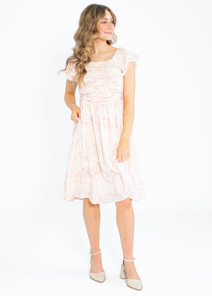 Brienna Cap Sleeve Dress