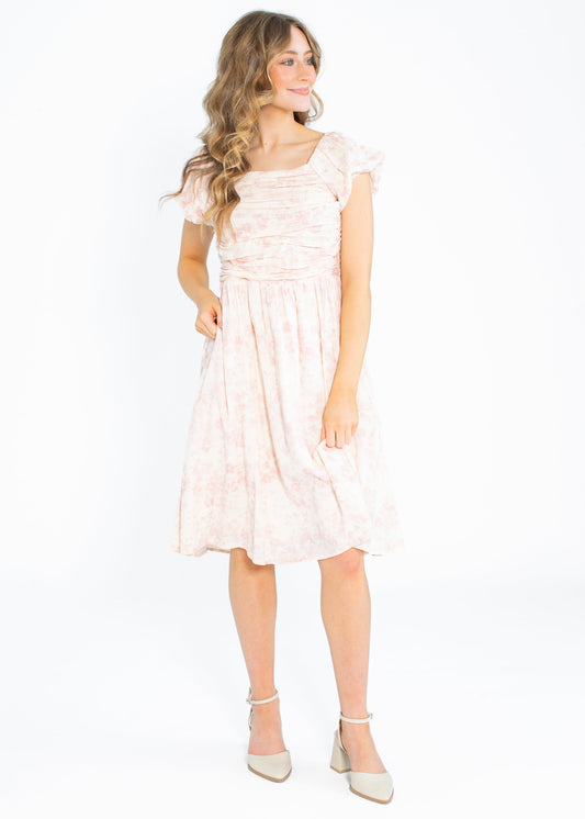 Brienna Cap Sleeve Dress