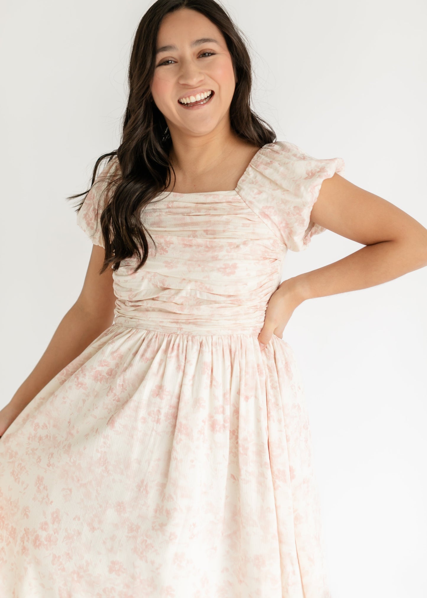 Brienna Cap Sleeve Dress