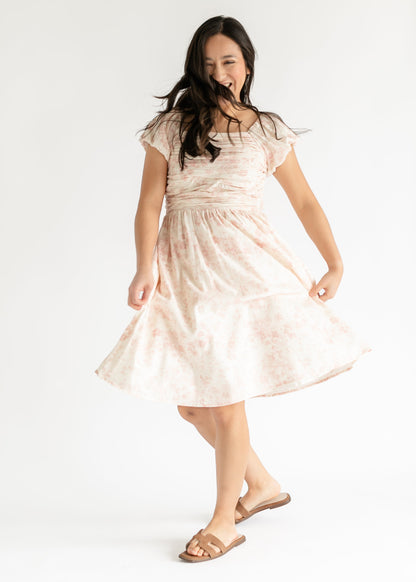 Brienna Cap Sleeve Dress