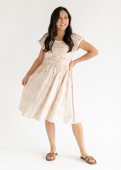 Brienna Cap Sleeve Dress