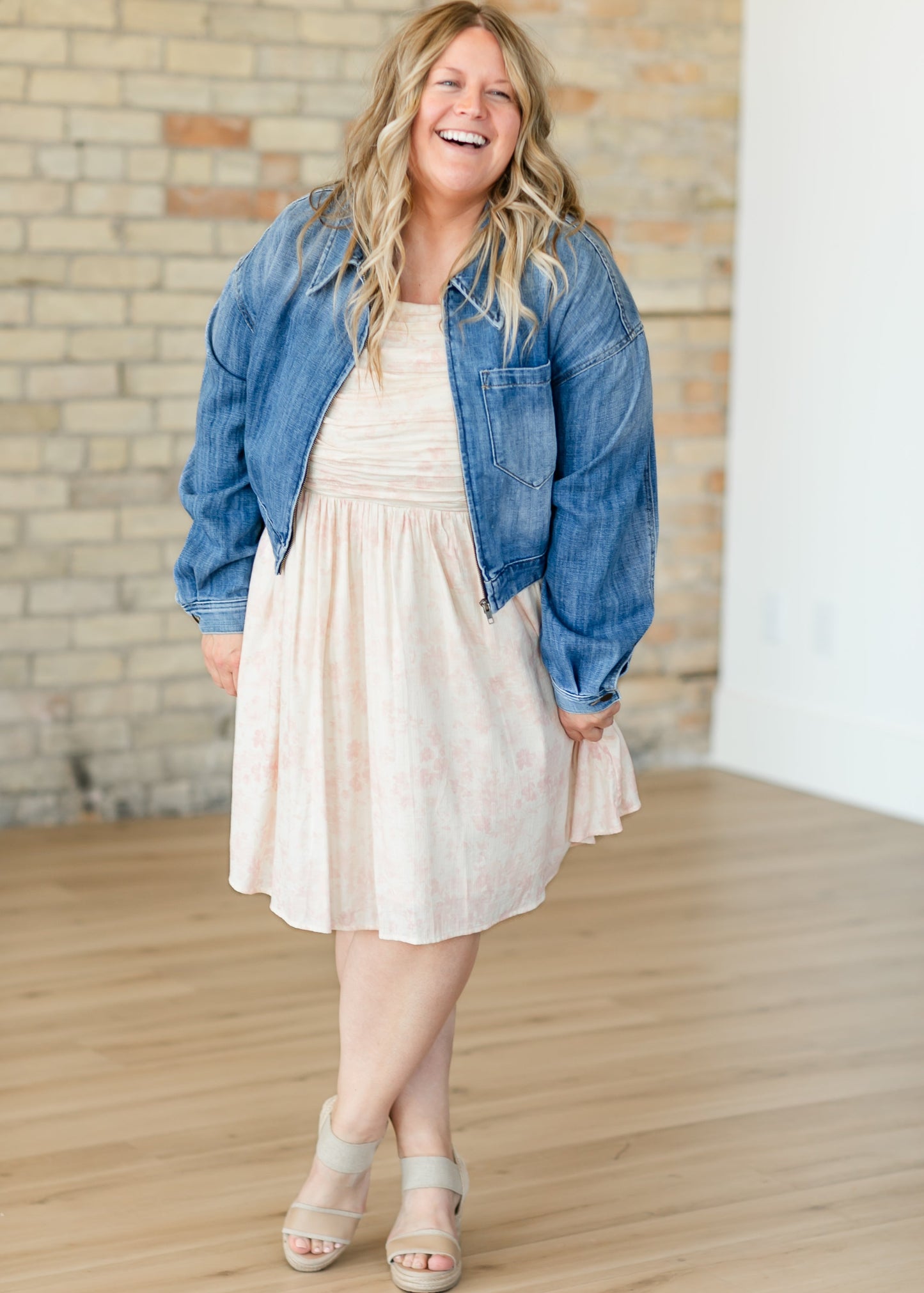 Brienna Cap Sleeve Dress